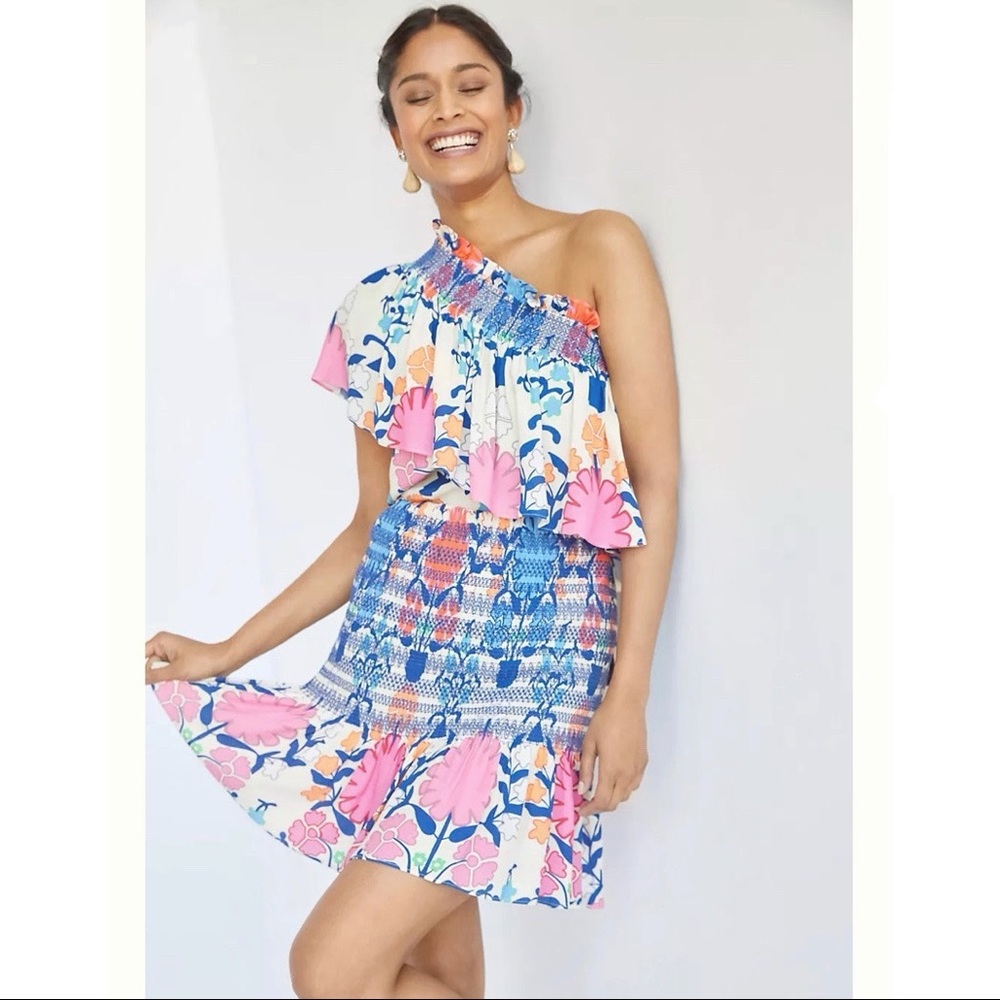 New Anthropologie Plenty Flounced Mini Skirt Size S